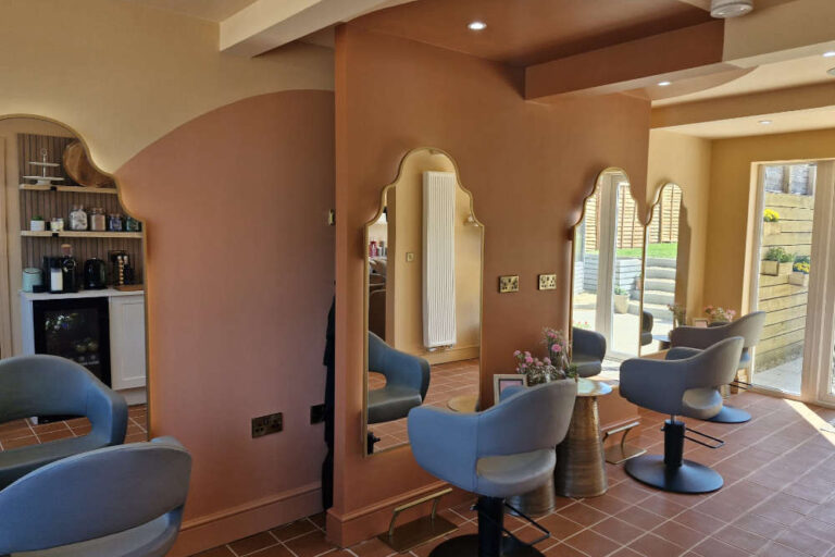 laura-jayne-salons-seating Latest decorating and painting project at Laura Jayne Salons